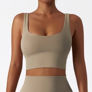Running Sports Quick-drying Nude Feel Yoga Push Up Bras Shockproof Fitness Vest